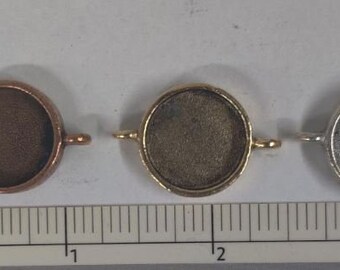 Nunn Bezel Links Round and Square, 3 colors