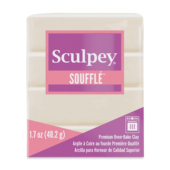 Sculpey Souffle Polymer Clay Ivory 2oz 