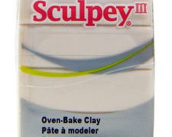 Sculpey III -  Polymer Clay - 010 Translucent
