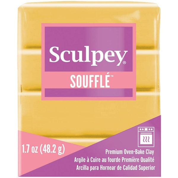 Sculpey Souffle -Yellow Ochre 2oz