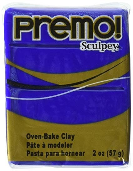 Premo Sculpey Polymer Clay 2oz Ultramarine Blue