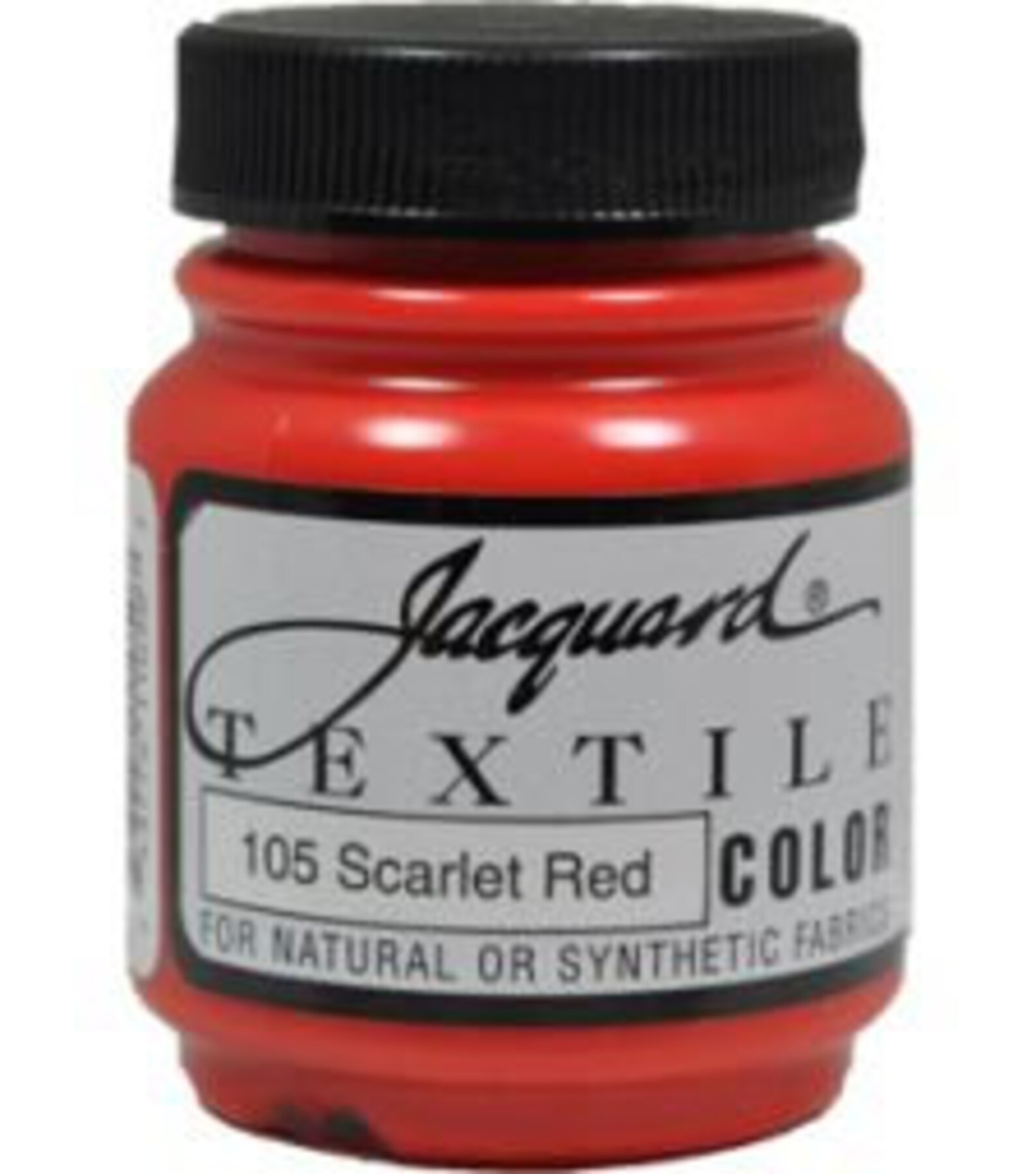 Jacquard Textile Acrylic Paint Traditional Scarlet 105 Etsy