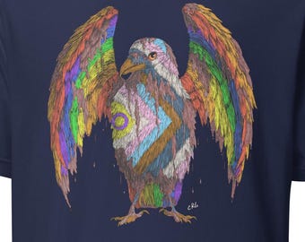 Dripping Pride Raven LGBTQIA+ Shirt