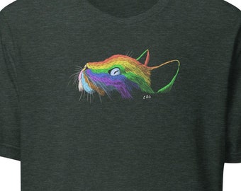 Rainbow Pride Cat Shirt