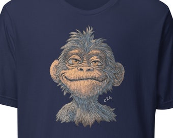 Chimpanzee Shirt / Chimpanzee Monkey / Chimpanzee Animal / Funny Chimpanzee / Nature Lover Shirt