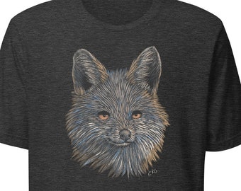 Gray Fox Shirt / Grey Fox / Woodland Animal / Animal Lover Shirt / Wildlife Lover Shirt / Nature Shirt