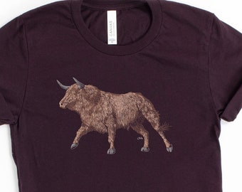 Bull Shirt  / Bull / Cow Shirt / Cow / Nature Shirt / Animal Shirt / Farm Shirt / Bull Lover Shirt / Cow Lover Shirt