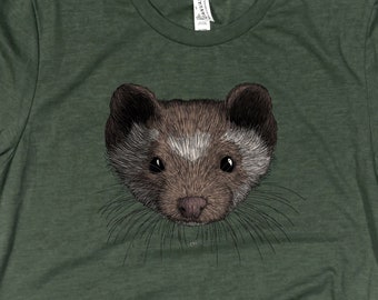 Long Tailed Weasel Shirt / Weasel Shirt / Weasel Lover Gift / Weasel T-Shirt / Cute Weasel Shirt / Weasel T Shirt / Animal Lover Gift