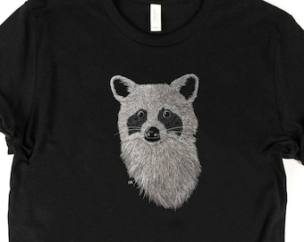 Camisa de mapache / regalo de mapache / amante del mapache / mapache / panda de basura camisa / mapache / camiseta de mapache / camiseta de mapache / camisa de animales