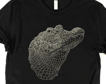 Chemise Alligator / Alligator / Alligators / Chemise Gator / Chemise Animal / Faune / Animaux / Nature / Sauvage / Sauvage
