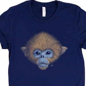 Golden Snub Nosed Monkey Shirt / Golden Snub Nosed Monkey / Monkey Shirt / Monkey Lover Gift / Monkey T-Shirt / Monkey Tee / Cute Monkey
