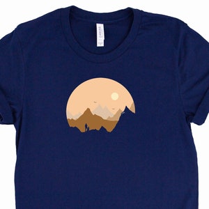 Hiking Shirt  / Hiking Dog / Hiking German Shepherd / German Shepherd / Hiking / Travel Shirt / Adventure Shirt / Nature Shirt