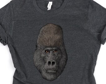 Silverback Gorilla Shirt / Gorilla / Silverback Gorilla / Gorilla Shirt / Gorilla T Shirt / Gorilla TShirt / Gorilla Tee / Gorilla Lover