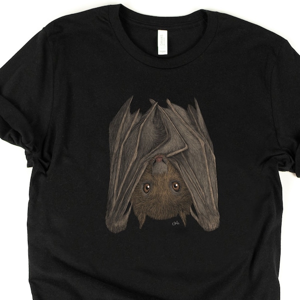 Fledermaus Shirt / Fledermaus Shirt / ägyptischer Flughund / Fledermaus Shirt / Fledermaus T-Shirt / Fledermaus TShirt / Fledermaus Liebhaber Geschenk / Fledermaus Geschenke / süßes Fledermaus Tee