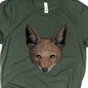 Jackal Shirt / Jackal / Jackal Lover Gift / African Wildlife / Jackal T-Shirt / Jackal T Shirt / Mammalogy Lover Gift