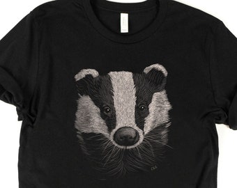 Badger Shirt / Badger / Badger Gift / Badger Lover Gift / Wild / Nature / Badgers / Nature Shirt / Nature Gift / Wildlife