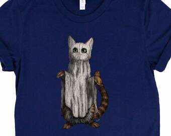 Katzengeist Shirt / Halloween Katze Shirt / Katze Geist Kostüm Shirt / Katzenliebhaber Geschenk / Halloween Liebhaber Geschenk / Katze Halloween Shirt