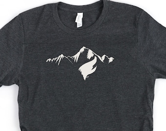 Mountain Shirt  / Mountains / Hiking / Climbing / Mountain Climbing / Nature / Hike / Mountain / Hiking Shirt