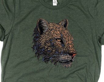 Berglöwe Shirt / Berglöwe / Puma Shirt / Puma / Cougar Shirt / Tier Shirt / Natur Shirt / Wildtier Shirt