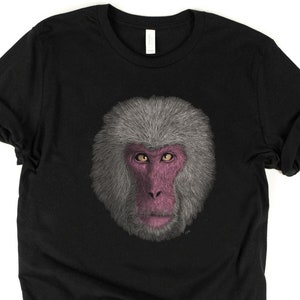 Japanese Macaque Shirt / Japanese Macaque / Snow Monkey Shirt / Snow Monkey / Japanese Monkey / Snow Monkey Lover Gift / Snow Monkey Tee
