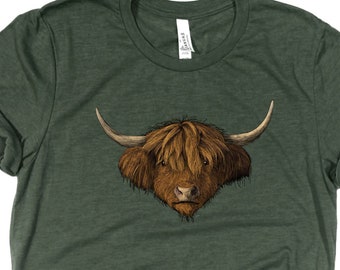 Highland Cow Shirt / Highland Cow / Cow Shirt / Cow / Highland Cow Lover / Cow Gift / Cow Lover Gift / Highland Cow Lover Gift