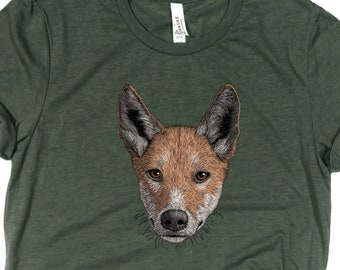 Dingo Shirt / Dingo / Australian Wildlife / Dingo Dog / Dingo TShirt / Dingo T-Shirt / Dingo Lover Gift / Australian Wildlife Shirt