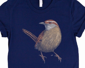 Wren Shirt / Wren / Wren Bird Shirt / Birding Shirt / Birding Lover Gift / Wren Lover Gift / Wren Tee / Wren T-Shirt / Wren T Shirt