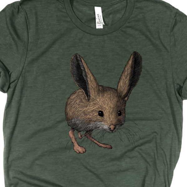 Chemise Jerboa à longues oreilles / Jerboa à longues oreilles / Jerboa / Chemise Jerboa / Cadeau Jerboa Lover / Tee Jerboa à longues oreilles / Chemise Animal Lover