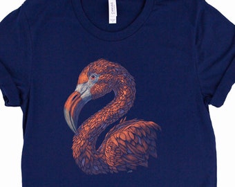 Camisa de flamenco rosa / Flamenco / Flamenco rosa / Camisa de flamenco / Regalo de flamenco / Camisa de naturaleza