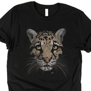Nebelparder Shirt / Nebelparder / Leopard T-Shirt / Leopard TShirt / Nebelparder Liebhaber Geschenk / Leopard Tee / Wildkatze Shirt