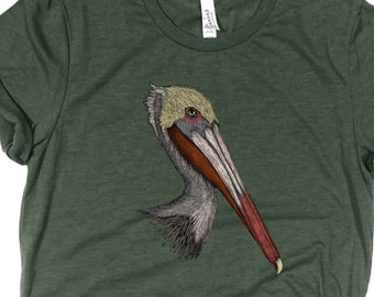 Pelican Shirt / Pelican / Pelican Tee / Pelican Gift / Pelican Lover Gift / Bird Lover Shirt / Pelican T Shirt / Bird Shirt