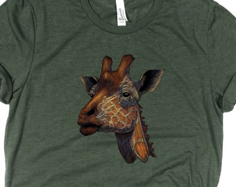 Giraffe Shirt / Giraffe / African Wildlife Shirt / Animal Lover Shirt / Giraffe / Giraffes Gifts / Nature Lover Shirt
