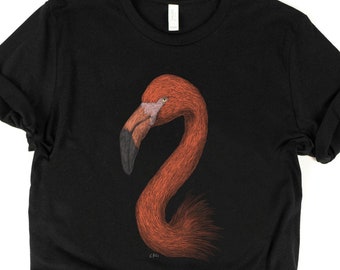 Pink Flamingo Shirt / Pink Flamingo / Flamingo Shirt / Flamingo Shirt / Pink Flamingo Lover Gift / Birding Shirt / Birding Lover Gift