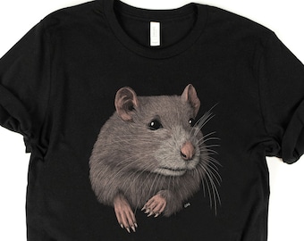 Rat Shirt / Rat / Pet Rat Shirt / Rat Shirts / Rat Lover / Rat Gift / Rat Gifts / Rodent Shirt / Nature Lover / Animal Shirt