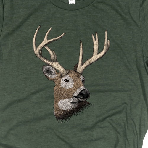 OUTFITTERS FIELD OF DREAMS DEER HUNTER BUCK HUNTING #414 POCKET SHIRT OUTFITTERS FIELD OF DREAMS DEER HUNTER BUCK HUNTING #414 POCKET SHIRT