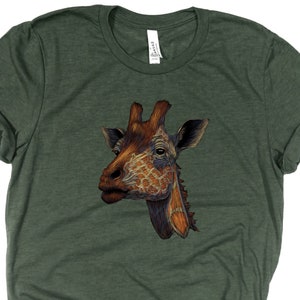 Giraffe Shirt / Giraffe / African Wildlife Shirt / Tier Liebhaber Shirt / Giraffe / Giraffen Geschenke / Natur Liebhaber Shirt