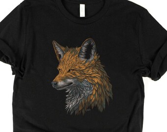 Camisa de zorro rojo / Zorro / Camisa de zorro / Zorro rojo / Regalo de zorro / Camisa de naturaleza / Camisa de animal / Camiseta de zorro