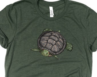 Red-Eared Slider Shirt / Turtle Shirt / Red-Eared Slider / Turtle / Red-Eared Slider Turtle / Red-Eared Slider Lover Gift / Turtle Lover