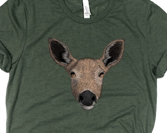 Camisa de cervo de cauda branca/cervo de cauda branca/cervo/camisa de cervo/presente de amante de cervo/presente de amante de cervo de cauda branca/camiseta de cervo/camiseta de cervo