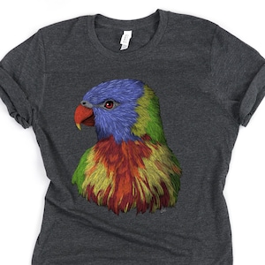 Rainbow Lorikeet Shirt / Rainbow Lorikeet / Australian Wildlife / Bird Lover Shirt / Rainbow Lorikeet Lover Gift / Parrot Shirt