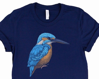 Kingfisher Shirt / Kingfisher / Bird Lover Gift / Kingfisher Gift / Kingfisher T-Shirt / Kingfisher TShirt / Bird Watcher Gift / Bird Shirt