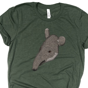 Tapir Shirt / Tapir / Tapir T-Shirt / Tapir Conservation / Tapir Lover Gift / Tapir Gifts / Wildlife Shirt / Baird&#39;s Tapir Shirt