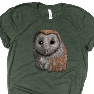 Barn Owl Shirt / Barn Owl / Owl Shirt / Owl / Bird Shirt / Owl Gift / Owl T-Shirt / Barn Owl Lover Gift / Owl T Shirt / Owl Lover