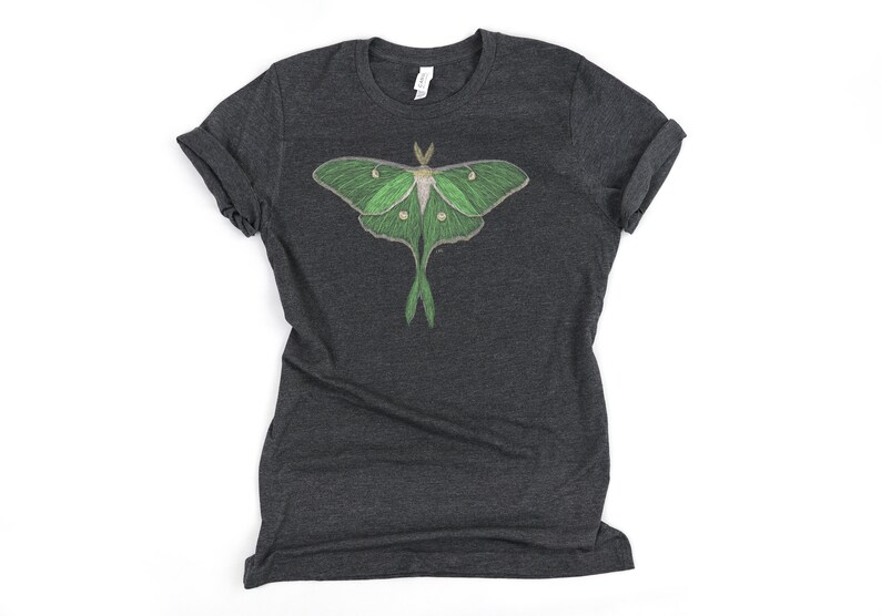 Luna Moth Shirt / Luna Moth / Moth Shirt / Moth / Luna Moths / | Etsy
