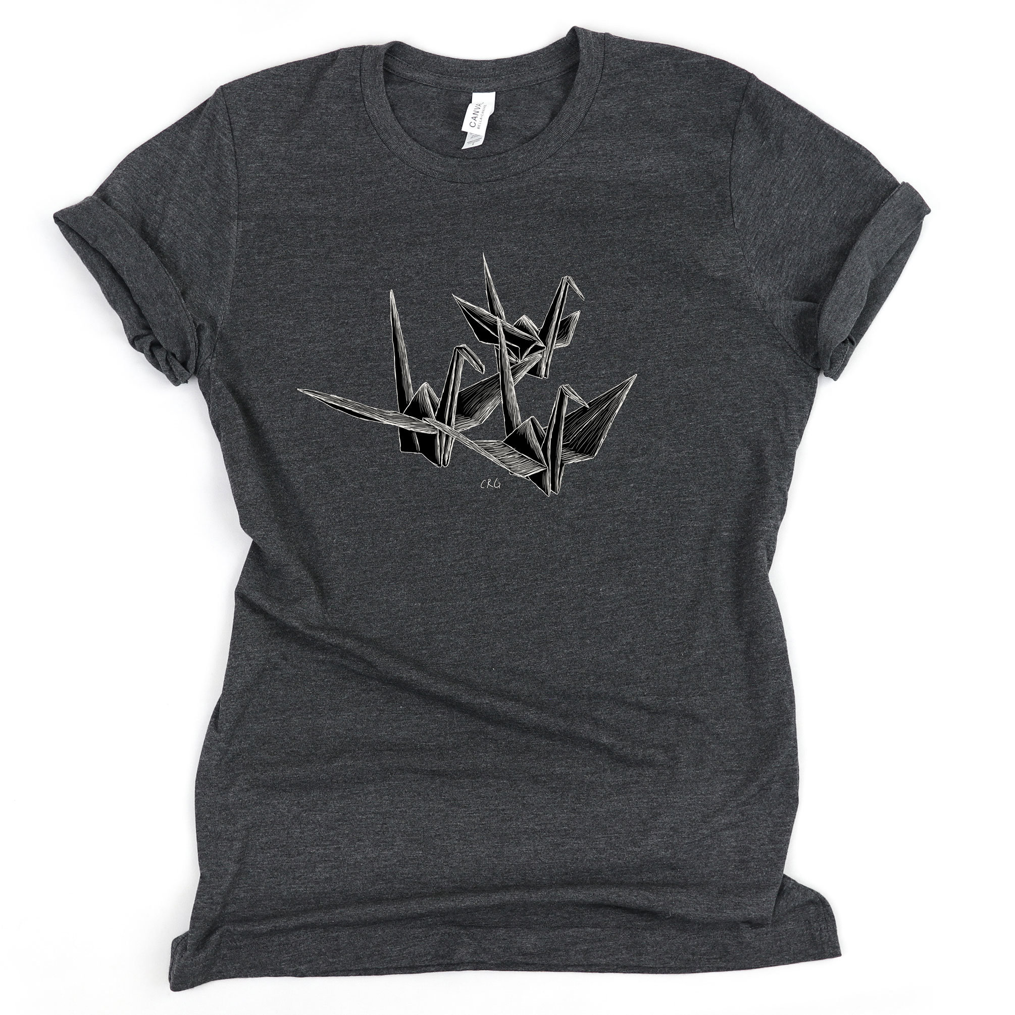 Paper Crane Shirt / Paper Crane / Origami Crane / Crane Shirt