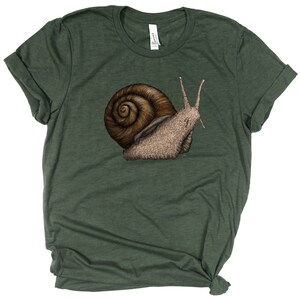 Snail Shirt / Snail / Snail Lover Gift / Snail Lover Shirt / Snail Tee ...