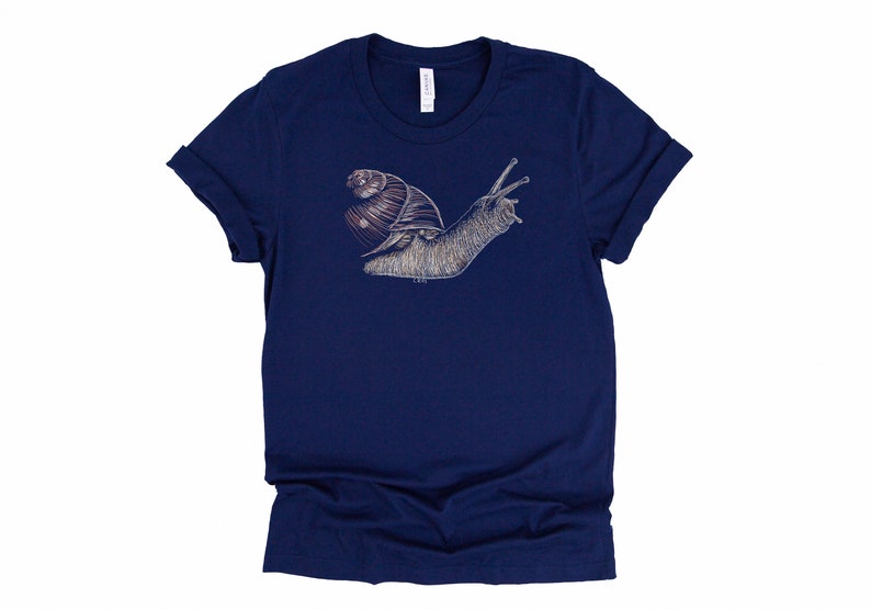 Snail Shirt / Snail / Snails / Snail TShirt / Snail Lover Etsy