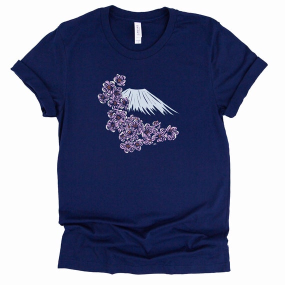 Cherry Blossom Shirt  / Cherry Blossom / Cherry Blossoms / Sakura Shirt / Japan Shirt / Mount Fuji / Mt Fuji / Japanese T Shirt