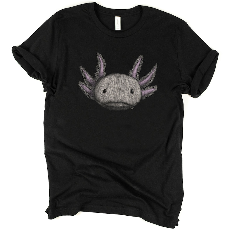 Axolotl Shirt / Axolotl / Axolotl Lover Gift / Cute Axolotl Shirt / Axolotl Gifts / Axolotls Lovers / Axolotl T-Shirt / Axolotl Tee Black