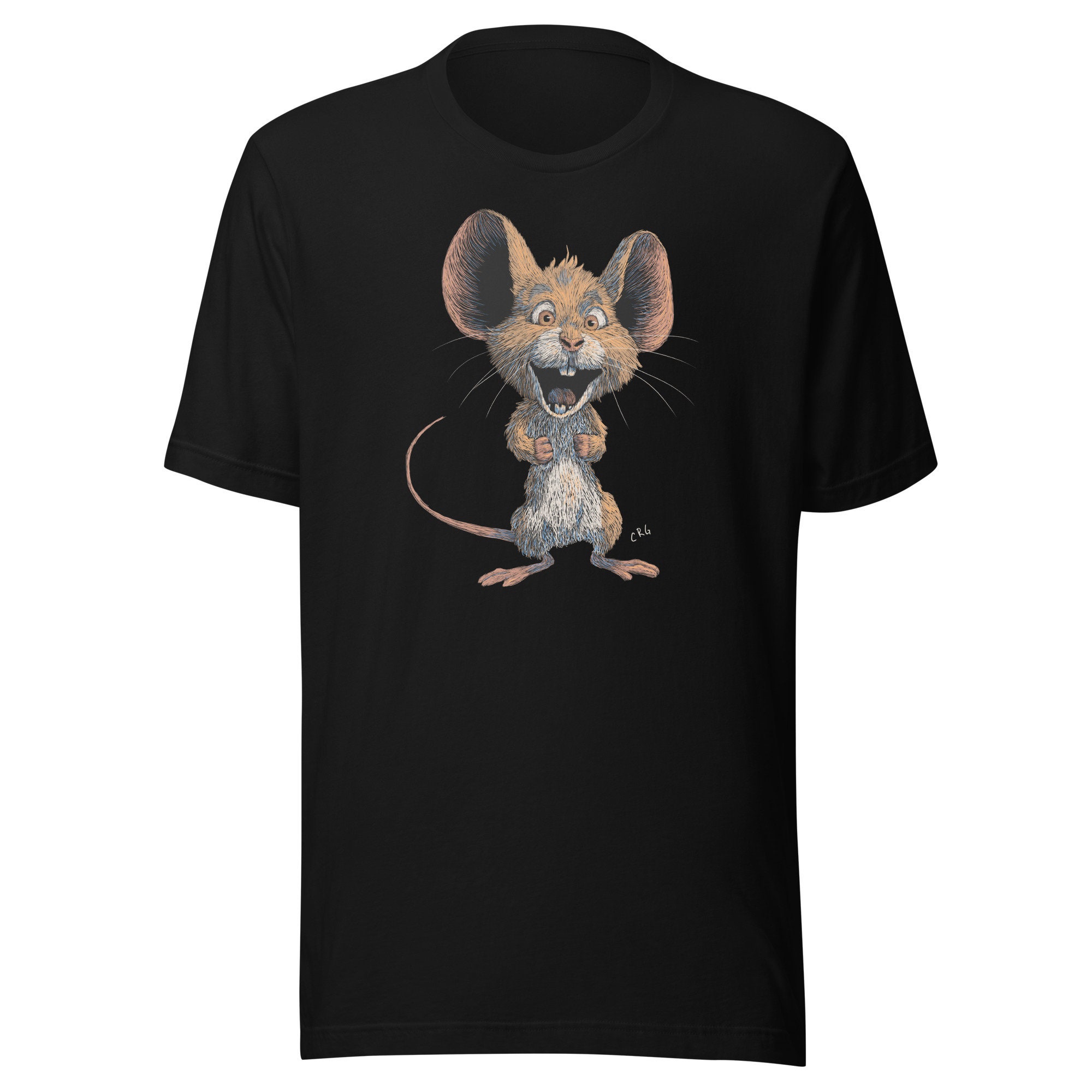 Happy Mouse Shirt / Mouse / Animal Lover Shirt / Mice Shirt